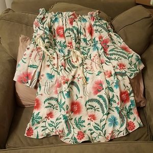 Rachel zoe floral dress size small